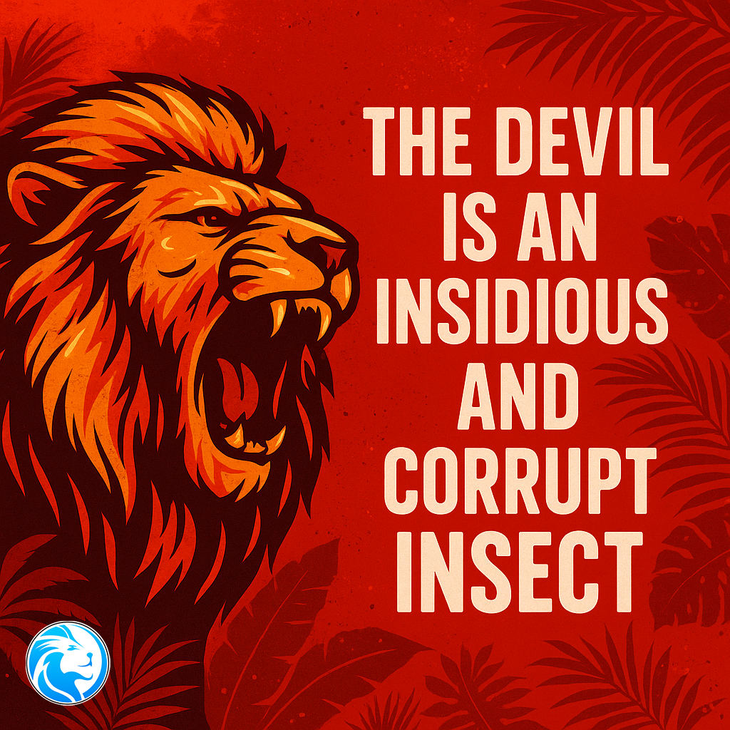 Learn why the devil is an insidious and corrupt insect—and how spiritual warfare
