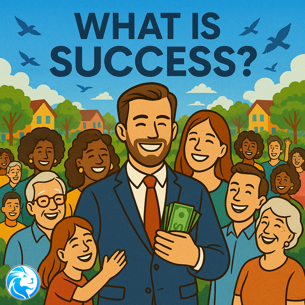 What Is Success? Many chase the wrong answer — believing success means reaching a destination or owning material riches. But the truest success is about growth