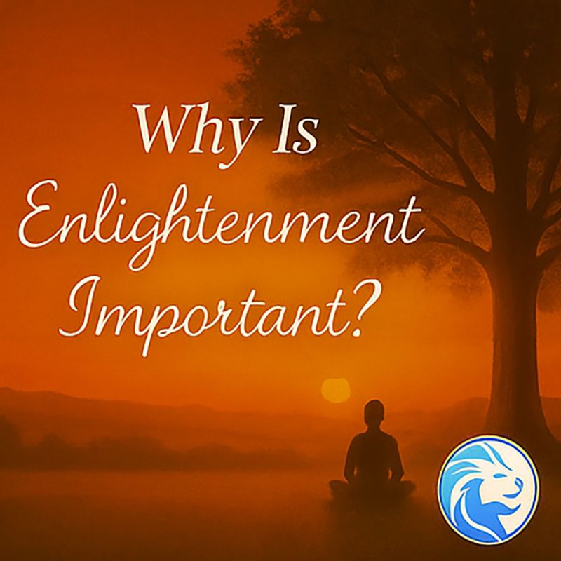 Discover why is enlightenment important through achieving inner peace